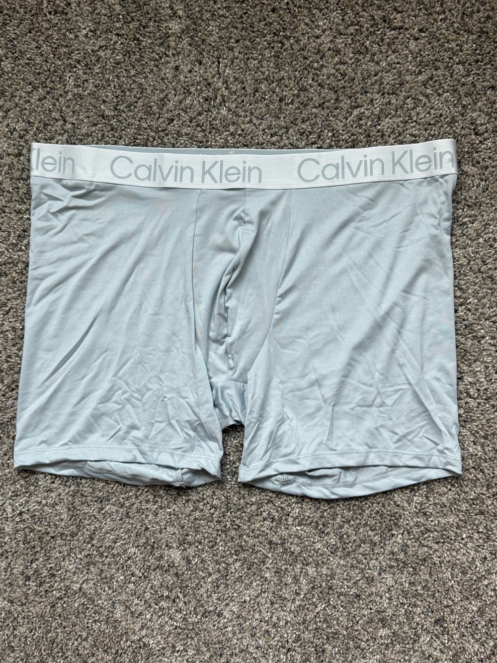 Silver Calvin Klein Boxer Briefs